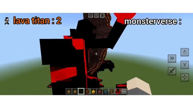 lava titan vs monsterverse - minecraft mob battle - minecraft bedrock edition - titan mobs смотреть онлайн