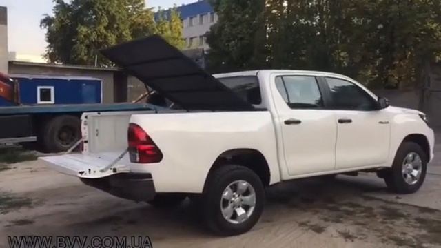 Крышка на кузов Toyota Hilux пикапа +380979484797. Крышка кузова пикапа Тойота Хайлюкс. Tuning BVV. смотреть онлайн
