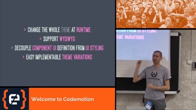 Building a theming system with React - Matteo Ronchi - Codemotion Rome 2017 смотреть онлайн