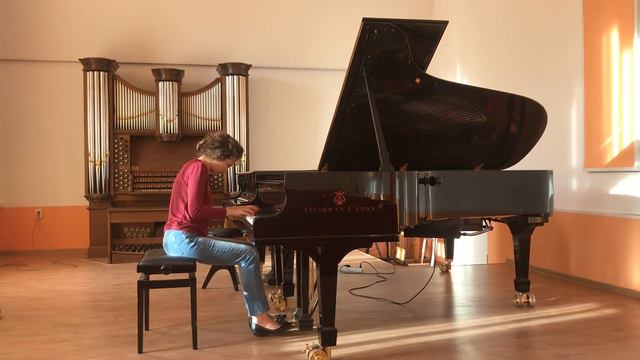 С. Франк «Прелюдия, хорал и фуга» , Скарлатти , сонаты D и d смотреть онлайн