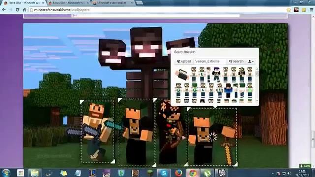 Wallpaper e Avatar maker-[Minecraft] :D смотреть онлайн