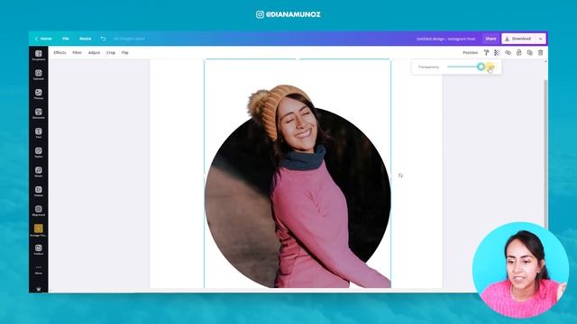 Design a photo with the HEAD POPPING OUT of a frame with Canva смотреть онлайн
