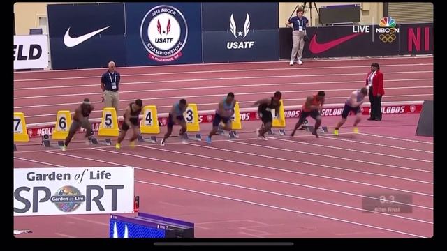 Christian Coleman 6.34 WORLD RECORD