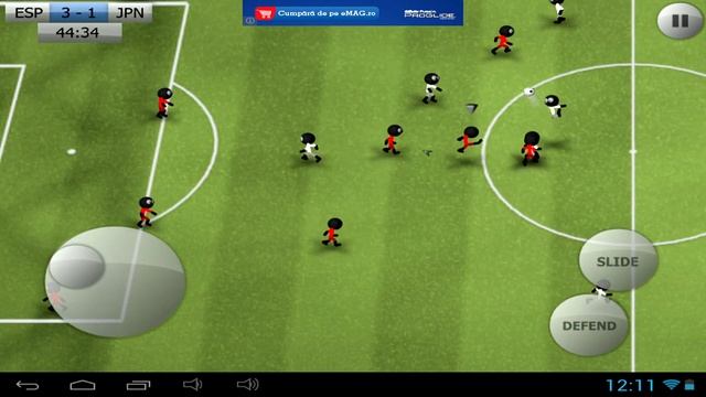 Stickman Soccer - Android GamePlay смотреть онлайн
