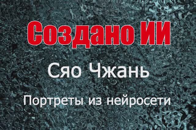 Сяо Чжань (Xiao Zhan) - портреты из нейросети. Создано ИИ