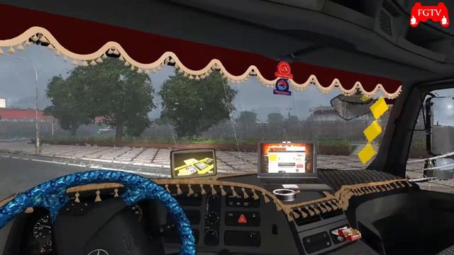 ETS 2 Mercedes-Benz Axor BDF Deneme Sürüşü