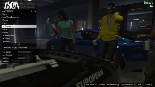 Driving Porsche Taycan inside LS Car Meet смотреть онлайн