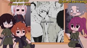 past hunting dogs react to their future selves! (BSD/bungo stray dogs) READ DESC!!