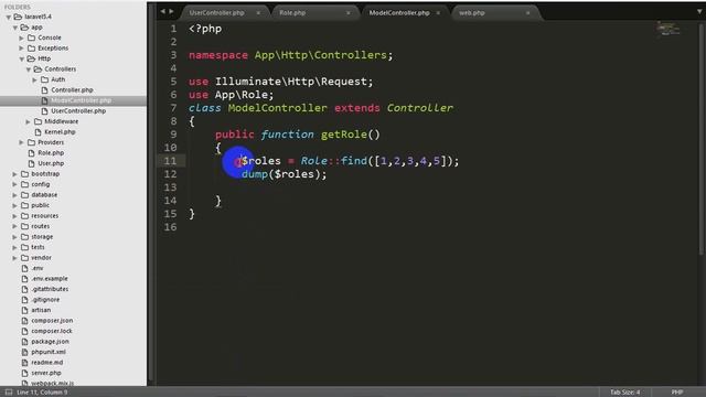 Laravel 5.4 ORM (Object Relational Model) part 9 - ORM laravel смотреть онлайн