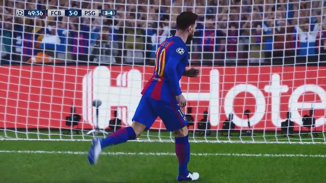Recreación Barcelona 6-1 PSG - UEFA Champions League 2016/17 смотреть онлайн