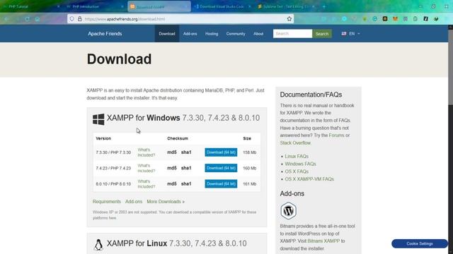 PHP Tutorial for beginners 1 - Installing Xampp смотреть онлайн