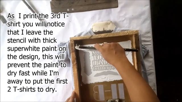 How to Print T shirt - (Screen Printing) смотреть онлайн