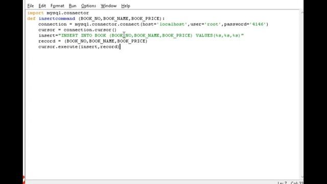 INSERT RECORD IN MySQL TABLE USING PYTHON PROGRAM | CBSE CLASS 12 | PART - 1 #mysql#python смотреть онлайн