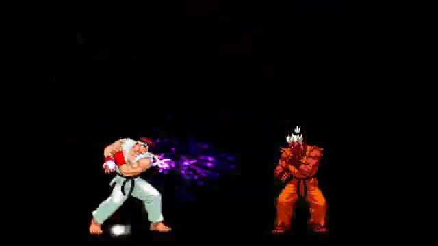 STREET FIGHTER MUGEN EDITION 2012 - Ryu vs Akuma смотреть онлайн
