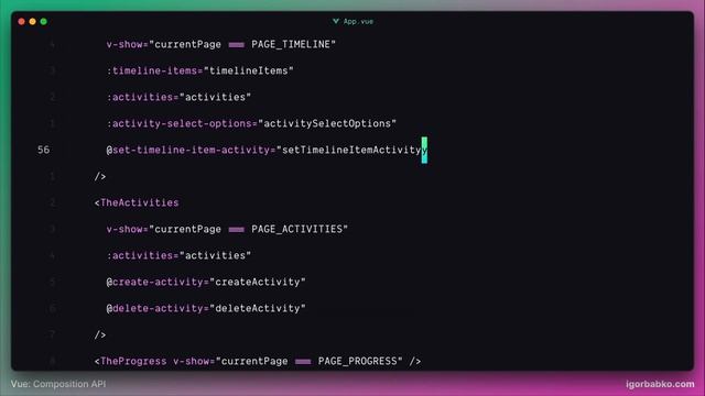 Vue Composition API с нуля #45 - Сброс активностей смотреть онлайн