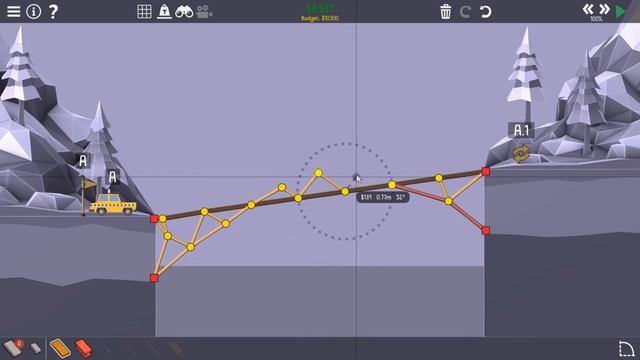 Poly Bridge 2 - Challenge 1-07 Taxi Task - Walkthrough смотреть онлайн