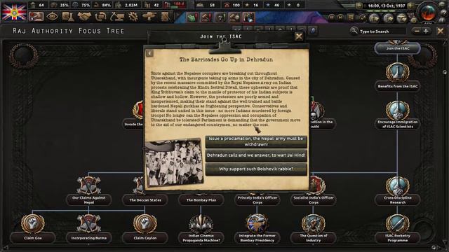 Hearts of Iron IV - Kaiserredux: A Kaiserreich Expansion - Dominion of Delhi / Raj Authority- Part смотреть онлайн