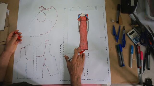 Моделирование платья. Modelado de vestido смотреть онлайн