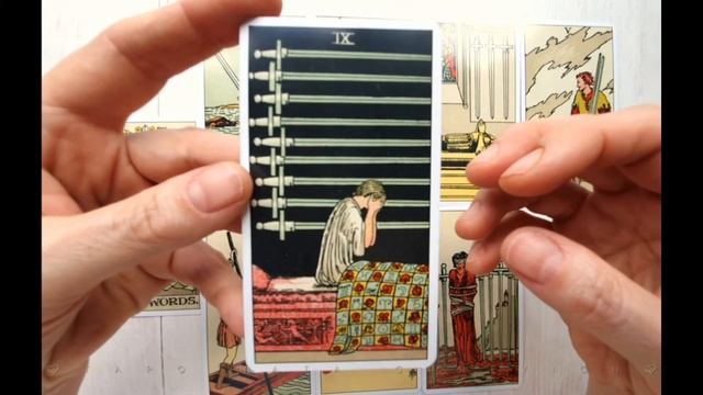 Значение карт Таро. Младшие арканы. 9 мечей смотреть онлайн