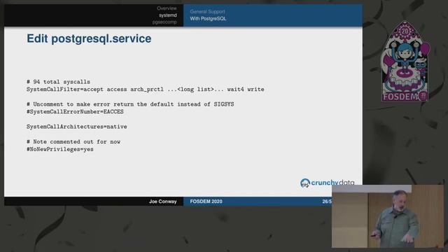 SECCOMP your PostgreSQL смотреть онлайн
