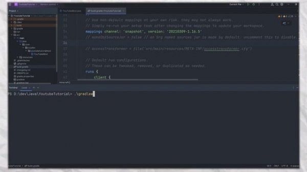 Делаем Свой Мод на Minecraft на Java Forge (Туториал/Гайд: Часть 1)