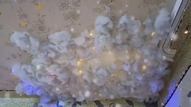 ночник в виде облака под потолком смотреть онлайн