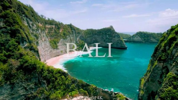 Bali 4K - Relaxing Music With Beautiful Natural Landscape - Amazing Nature