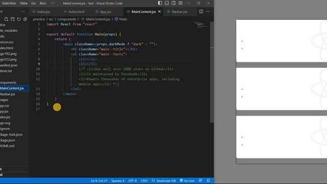 React: Props смотреть онлайн