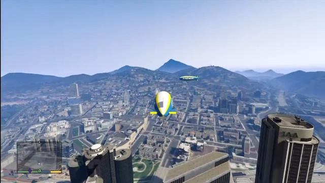 Grand Theft Auto 5 w/ Eevee - #6 Flying the Atomic Blimp! смотреть онлайн