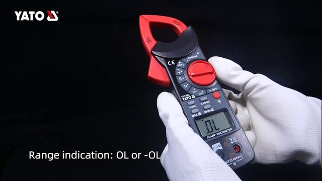 YATO YT-73091 DIGITAL CLAMP METER смотреть онлайн