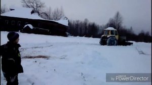 Поездка зимой на газели за дровами.