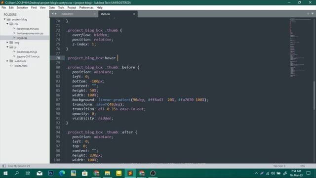How to make creative hover animation blog card html css and bootstrap 2023! смотреть онлайн