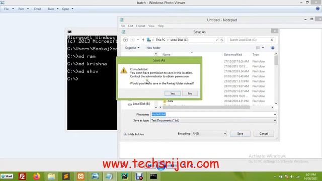 What is Batch File ? How to create Batch File ? How Batch File works? in Hindi/Urdu смотреть онлайн