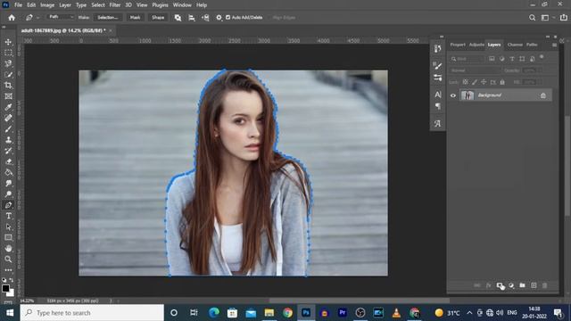 How to Remove Image Background in Photoshop using Pen Tool? |Photoshop Tutorial смотреть онлайн