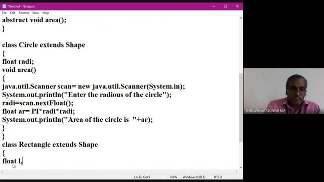 abstract class in java смотреть онлайн
