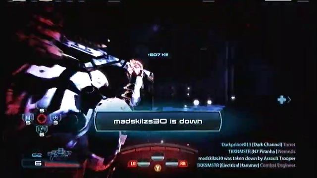 Mass Effect 3 multiplayer gameplay Krogan Warlord Sentinel (Cerberus) silver смотреть онлайн