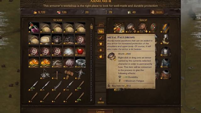 Battle Brothers - B&E. Expert/Ironmen. 50+ дни: рейдеры, Йети и Тролли. смотреть онлайн