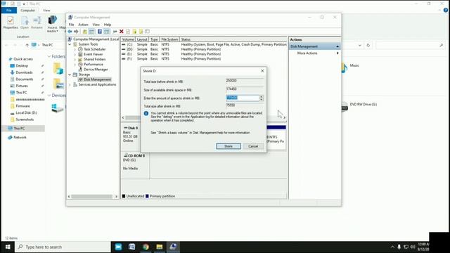 Partition In Windows 10 After Installation | How To Create Partition In Hp Laptop Windows 10 смотреть онлайн