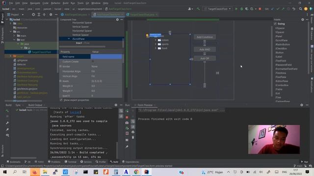Java Intellij IDEA Swing Component Resize Mengikuti Parent Pada GridBagLayout смотреть онлайн