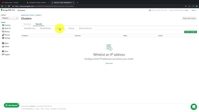 Crear una cuenta y usuarios en la Nube con MongoDB Atlas смотреть онлайн