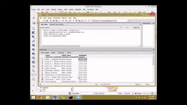 Getting Started With QGIS and PostGIS смотреть онлайн