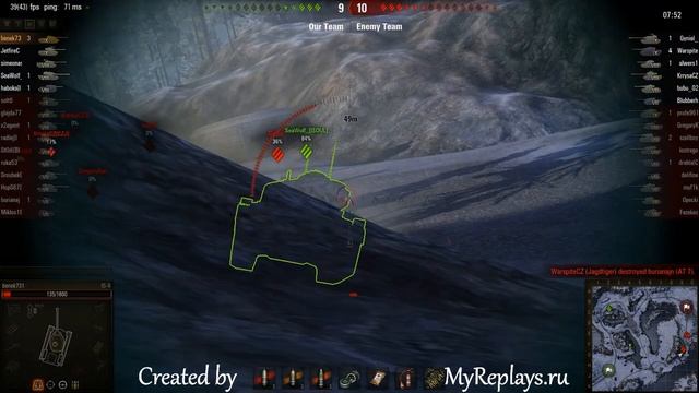 WOT: Arctic Region - IS-8 - 3 frags смотреть онлайн