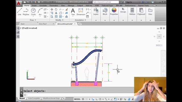 End AutoCAD Dimension Style Worries with DimContinueMode (Lynn Allen/Cadalyst Magazine) смотреть онлайн