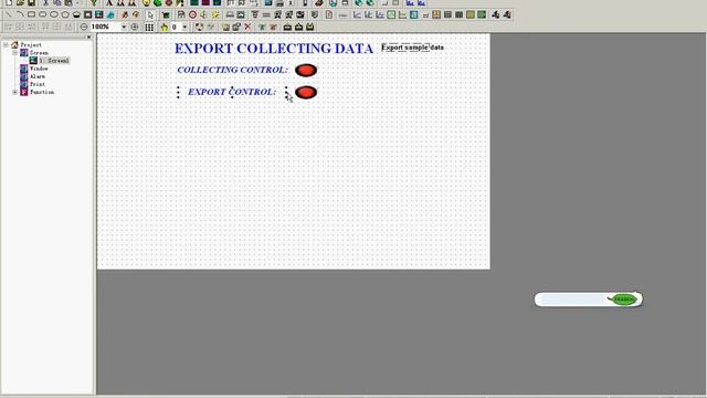 XINJE HMI TochWin - Экспорт данных (EXPORT DATA) смотреть онлайн