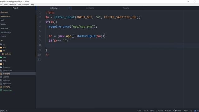 Encurtador de URL com PHP - Redirecionando a partir da nova URL смотреть онлайн