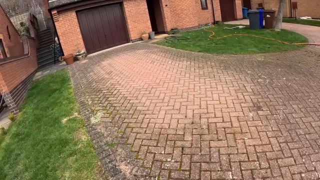 Moss Removal Mission:  Can We Survive This Back Breaking Driveway Clean!?