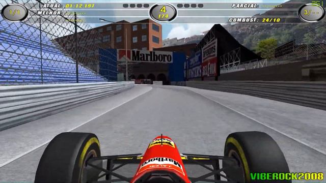[F1C] Scuderia Ferrari 412T1 @ Monte Carlo with Jean Alesi ► Mod C&D 1994 смотреть онлайн