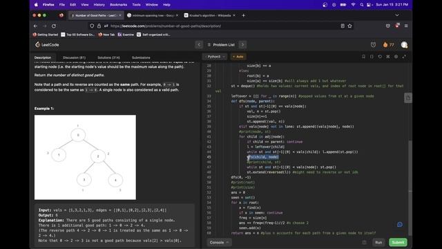 Number of Good Paths pt. 2 || The Abominable Monotonic Stack смотреть онлайн