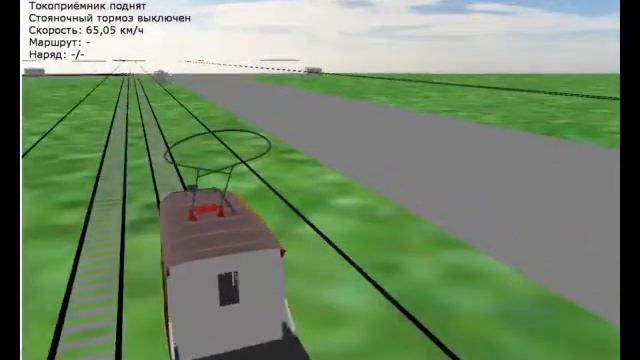 Поездка на грузовом КТМ 5 по карте Дефолт смотреть онлайн