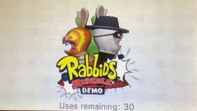 Rabbids Rumble Demo - 3DS Logo смотреть онлайн